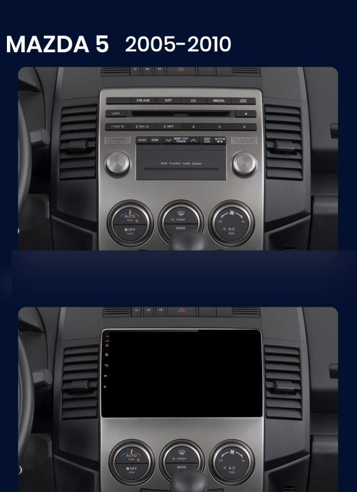Navigatie Mazda 5 (2005-2010), Ecran 9 inch, 2GB 32GB [6]