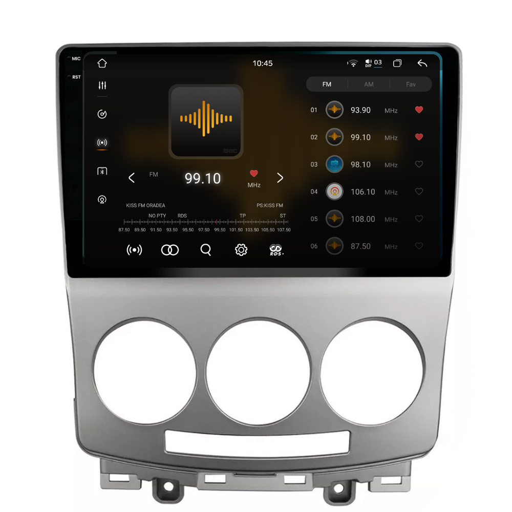 Navigatie Mazda 5 (2005-2010), Ecran 9 inch 2K, 12GB 256GB, 8-core [3]