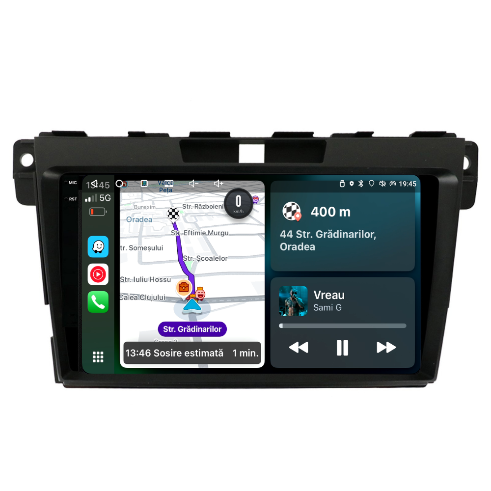 Navigatie Mazda CX7 (2008-2015), Ecran 9 inch 2K, 12GB RAM 256GB, 8-core [5]