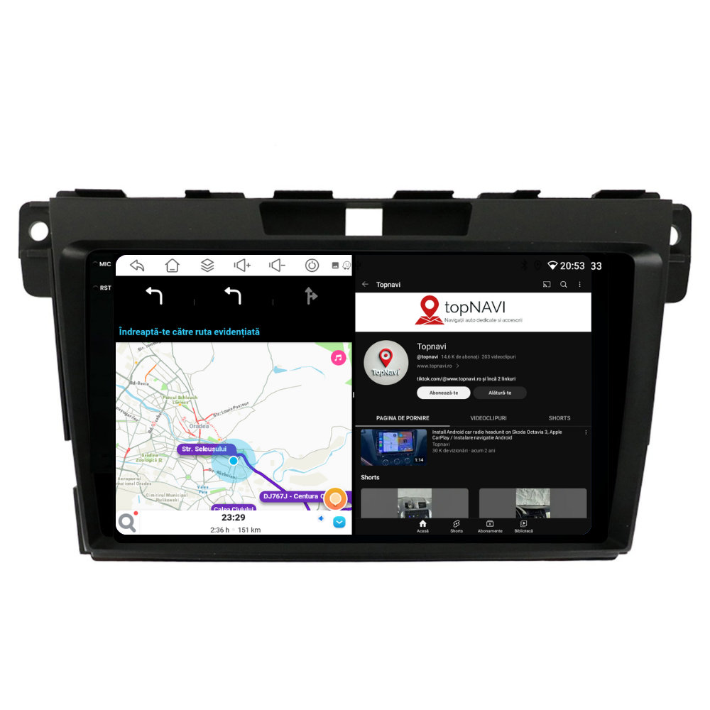 Navigatie Mazda CX7 (2008-2015), Ecran 9 inch, 4GB RAM 64GB, 8-core [3]