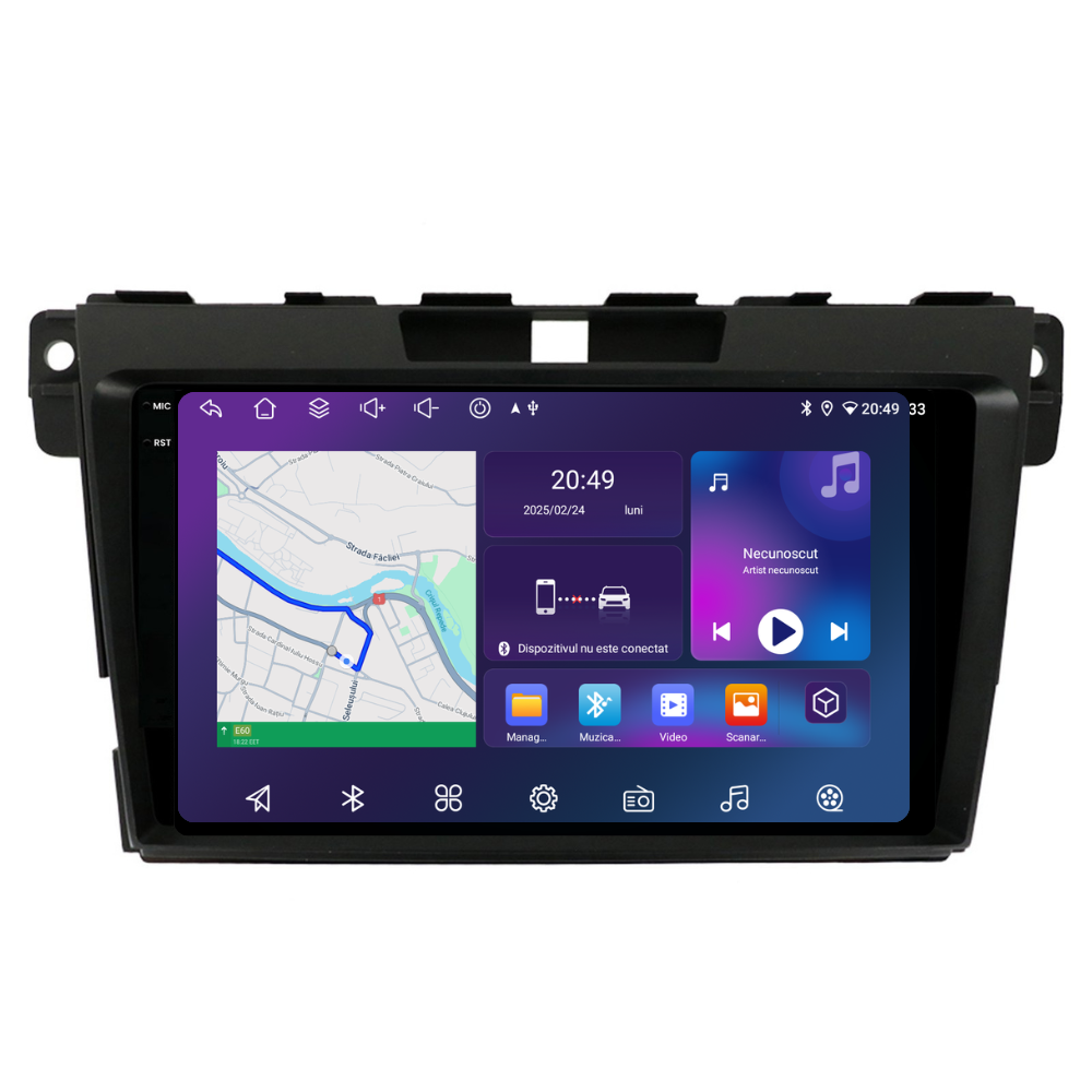 Navigatie Mazda CX7 (2008-2015), Ecran 9 inch, 4GB RAM 64GB, 8-core [5]