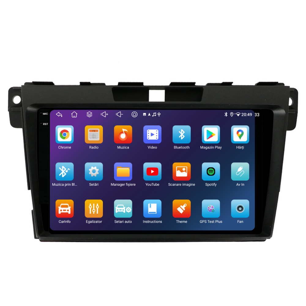 Navigatie Mazda CX7 (2008-2015), Ecran 9 inch, 6GB RAM 128GB, 8-core [4]
