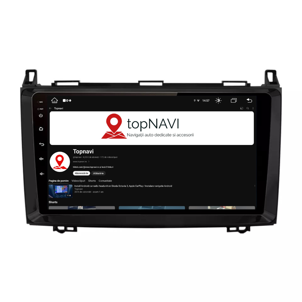 Navigatie Mercedes B-Class W245 (2004-2012), Android, Ecran 9 inch, 1GB RAM 32GB [2]