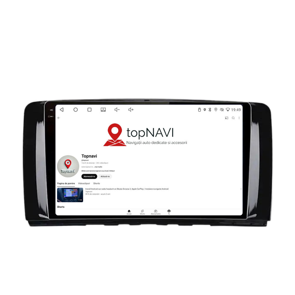 Navigatie Mercedes Benz R-Class W251 (2005-2014), Android, Ecran 9 inch, 1GB RAM 32GB [4]