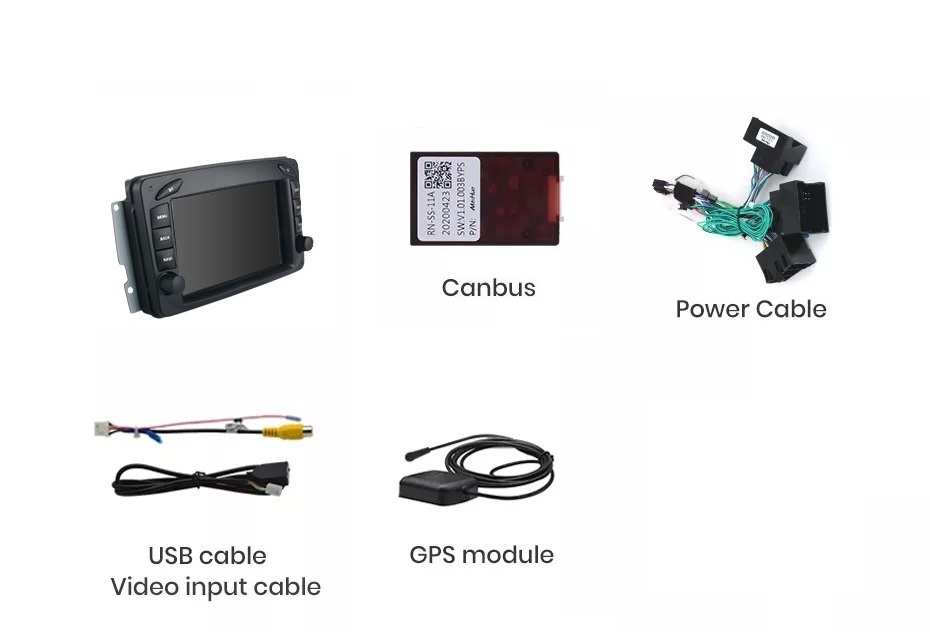 Navigatie Mercedes C-class w203 (2000-2005), Android, Ecran 9 inch, 2GB RAM 32GB [5]