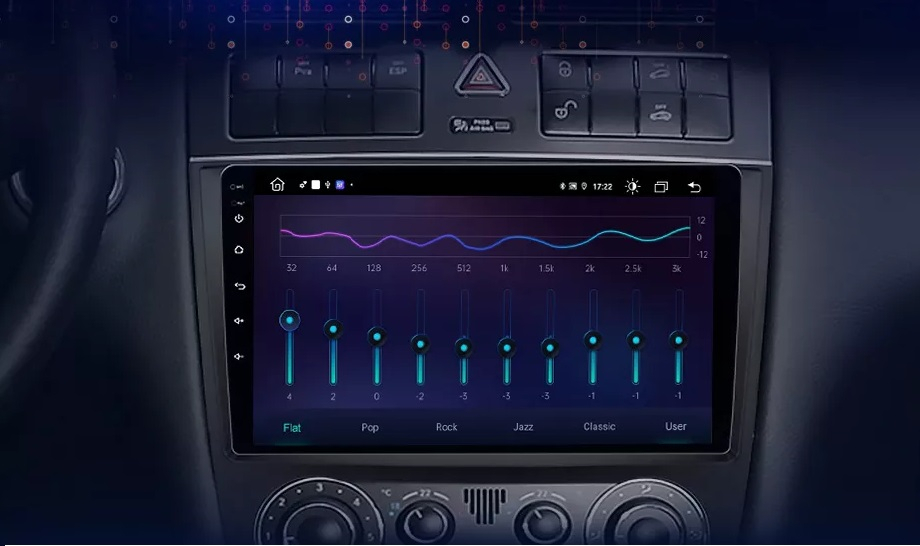 Navigatie Mercedes C class w203 (2005-2009), Android, Ecran 9 inch, 1GB RAM 32GB [6]
