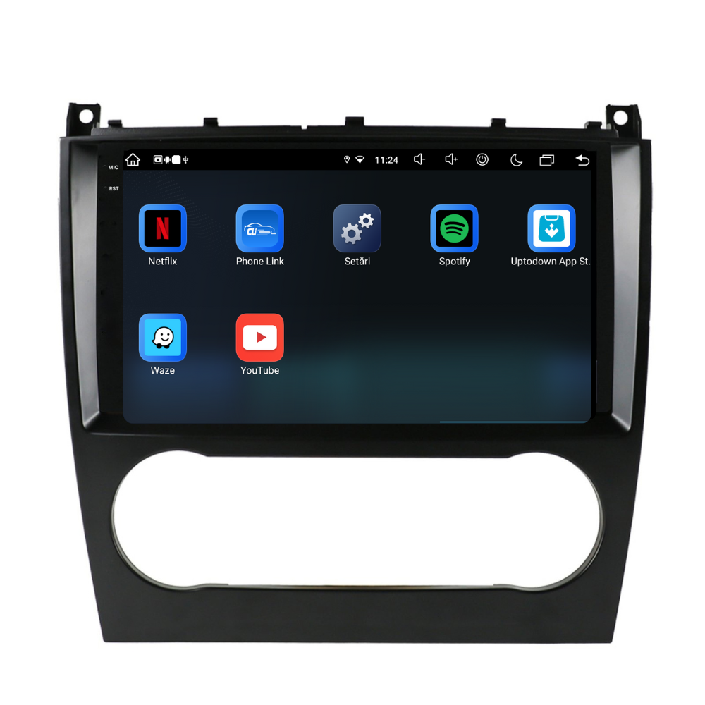 Navigație Mercedes C-Class w203 (2005-2009), Android, Ecran 9 inch, 8GB RAM 256GB, 8-core [4]