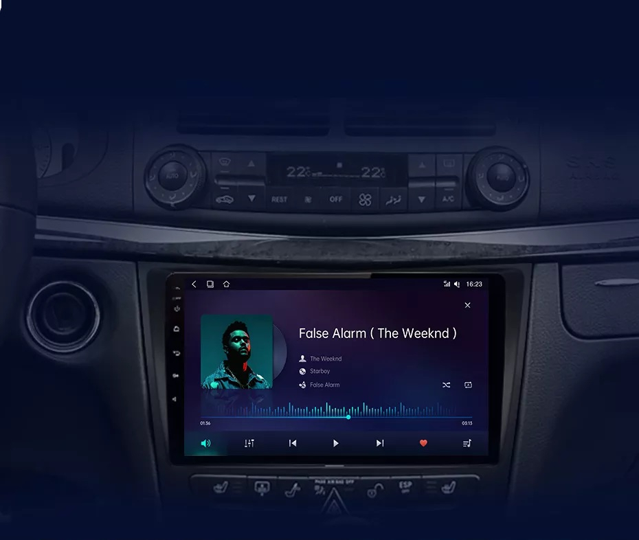 Navigație Mercedes E-Class w211 (2002-2009), Android, Ecran 9 inch, 1GB RAM 32GB [6]