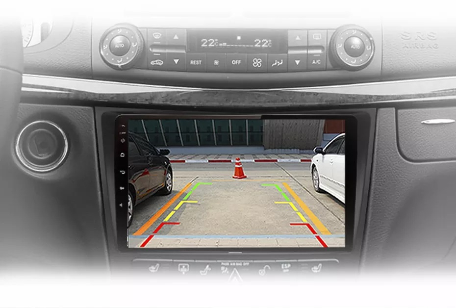 Navigație Mercedes E-Class w211 (2002-2009), Android, Ecran 9 inch, 1GB RAM 32GB [5]