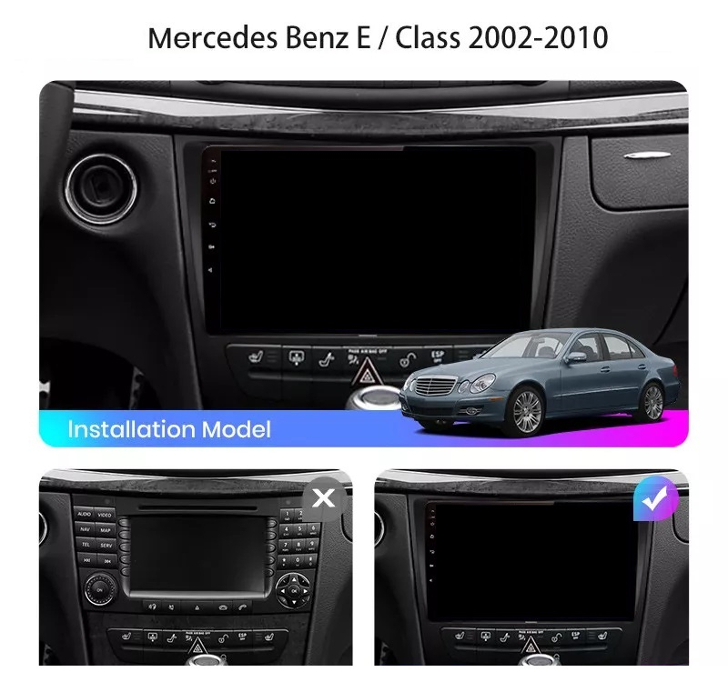 Navigație Mercedes E-Class w211 (2002-2009), Android, Ecran 9 inch, 4GB RAM 64GB, 4-core [6]