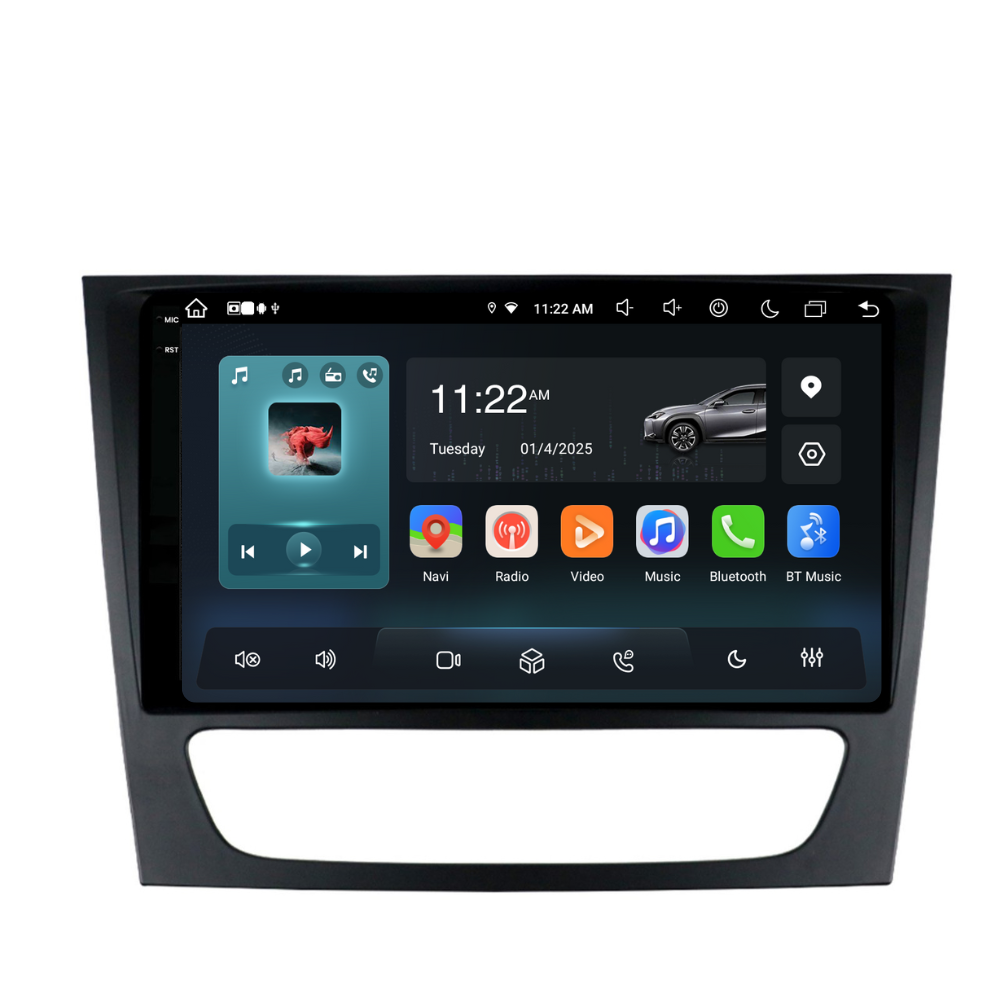 Navigație Mercedes E-Class w211 (2002-2009), Android, Ecran 9 inch, 8GB RAM 256GB, 8-core [7]