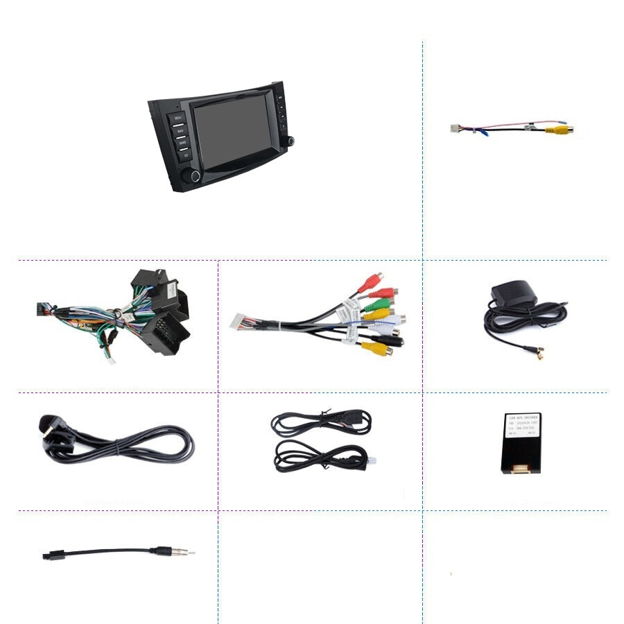 Navigatie Mercedes E-class w211 (2003-2009), Android, Ecran 7 inch, 2GB RAM 32GB [7]