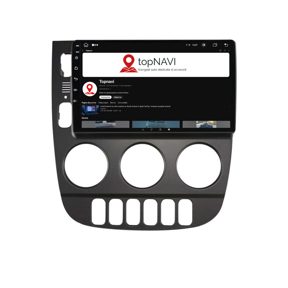 Navigatie Mercedes ML W163 (2003-2005), Android, Ecran 9 inch, 1GB RAM 32GB [3]