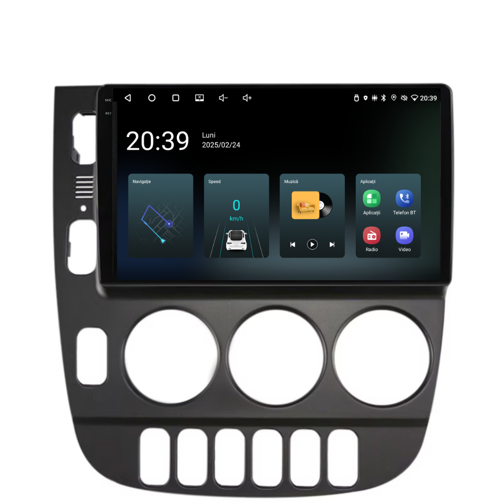 Navigatie Mercedes ML W163 (2003-2005), Android, Ecran 9 inch, 2GB RAM 32GB [4]