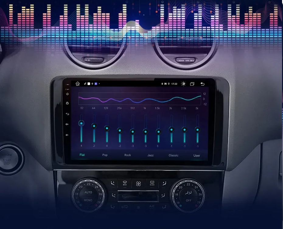 Navigatie Mercedes ML W164 (2005-2012), Android, Ecran 9 inch, 1GB RAM 32GB [5]