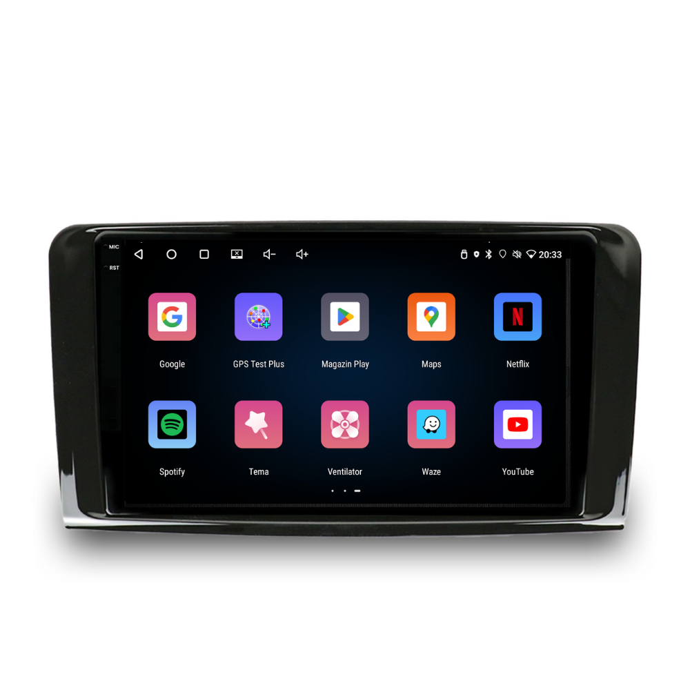 Navigatie Mercedes ML W164 (2005-2012), Android, Ecran 9 inch, 2GB RAM 32GB [4]