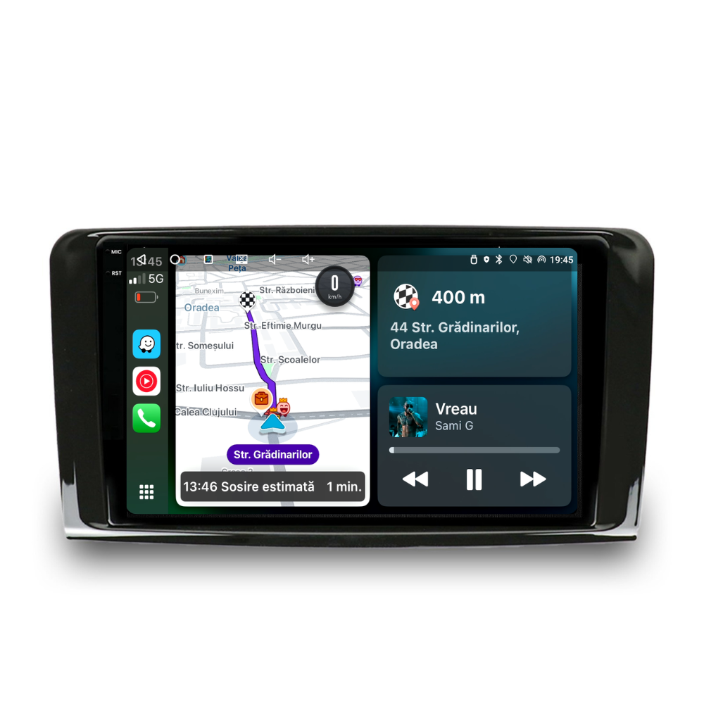 Navigatie Mercedes ML W164 (2005-2012), Android, Ecran 9 inch, 6GB RAM 128GB, 8-core [3]