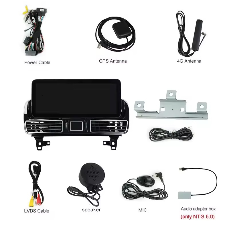 Navigatie Mercedes ML W166 2015-2018 4GB 64GB, 12.3 inch, carplay, 8-core, NTG 4.5 [5]