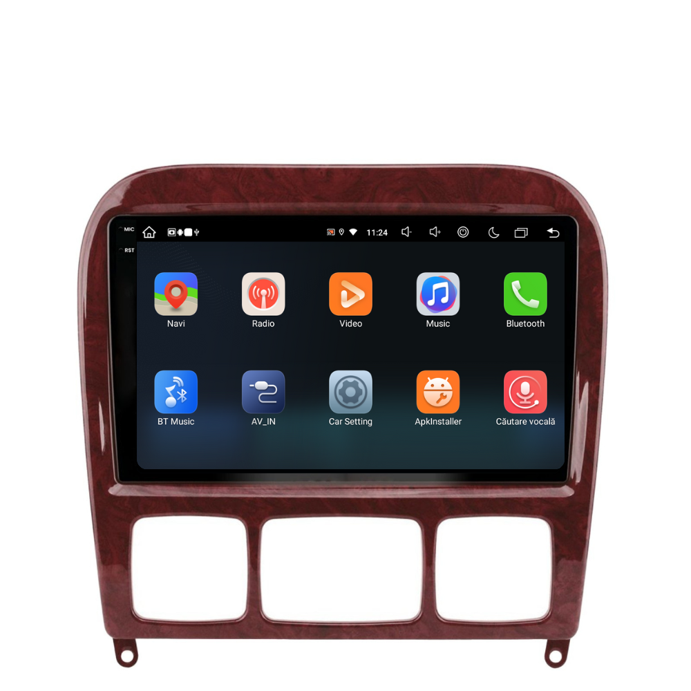 Navigatie Mercedes S-Class W220 (1998-2005), Android, Ecran 2K, 4GB RAM 64GB, 8-core [5]