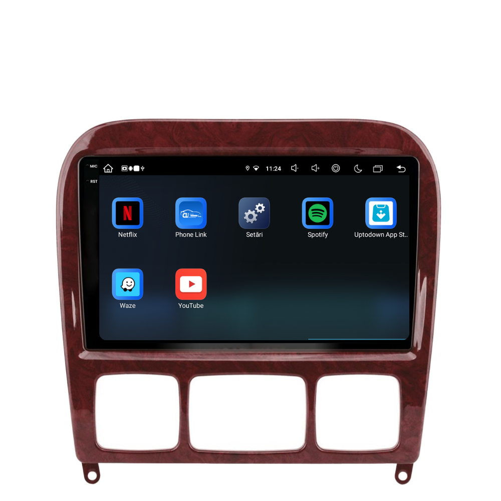 Navigatie Mercedes S-Class W220 (1998-2005), Android, Ecran 2K, 4GB RAM 64GB, 8-core [6]