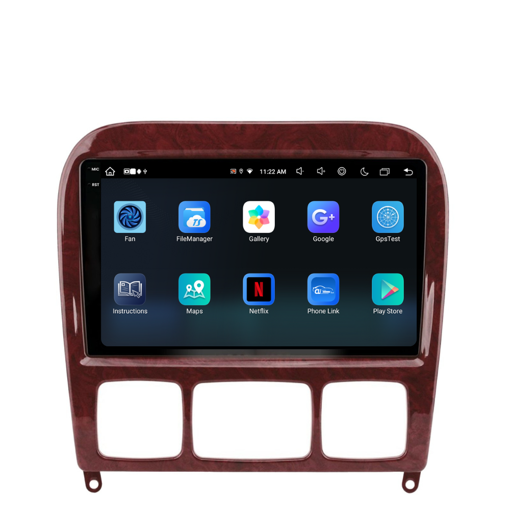 Navigatie Mercedes S-Class W220 (1998-2005), Android, Ecran 2K, 4GB RAM 64GB, 8-core [7]