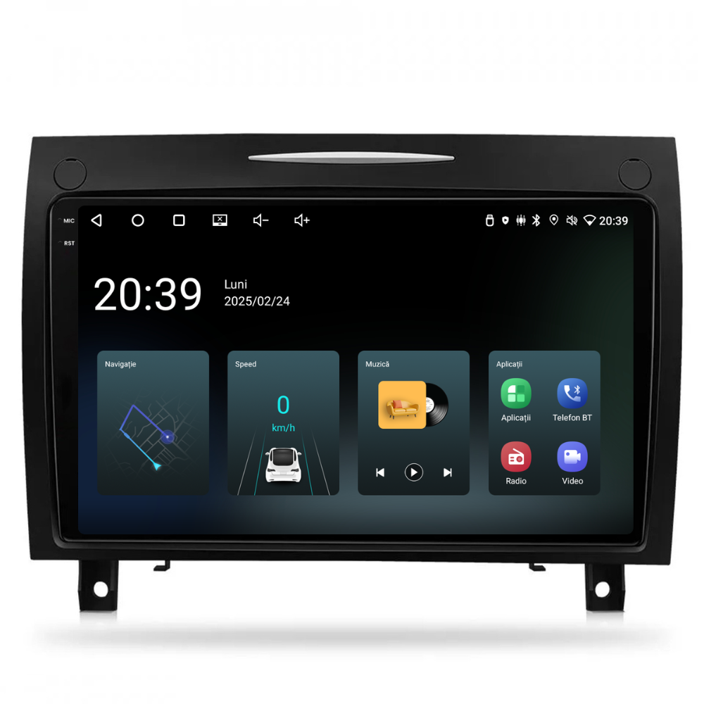 Navigatie Mercedes SLK Class R171 (2004-2011), Android, Ecran 9 inch, 4GB RAM 64GB, 4-core [4]