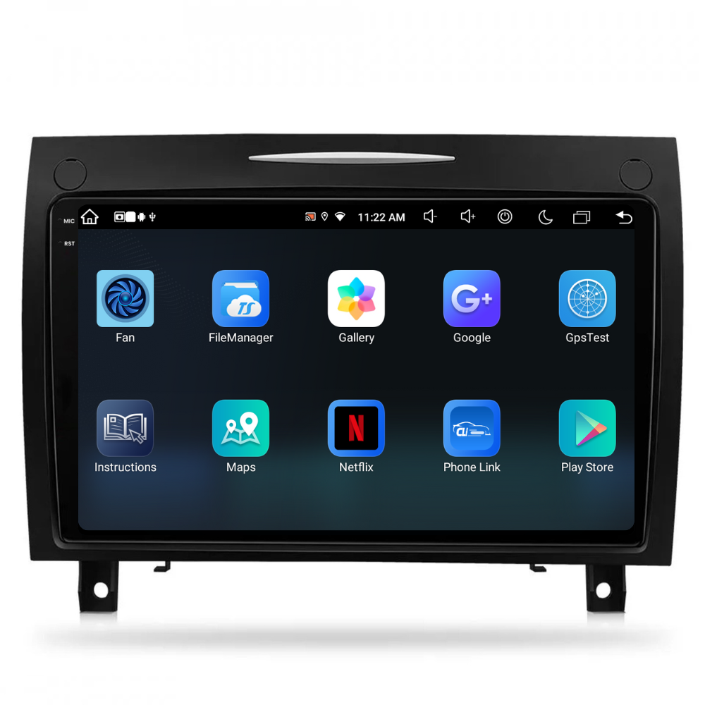 Navigatie Mercedes SLK Class R171 (2004-2011), Android, Ecran 9 inch, 8GB RAM 256GB, 8-core [4]