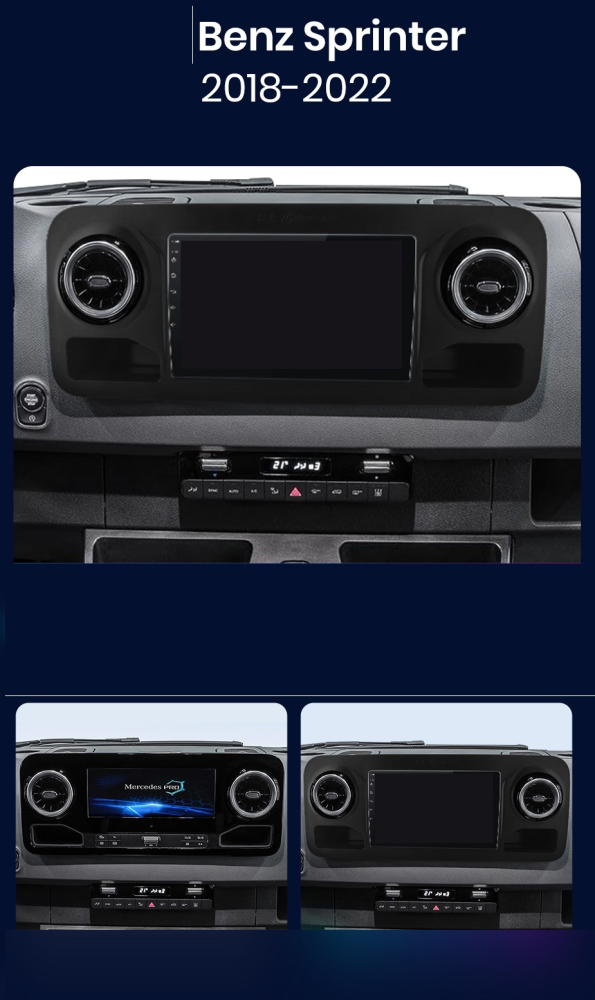 Navigatie Mercedes Sprinter (2018-2022), Android, Ecran 10 inch, 1GB RAM 32GB [6]