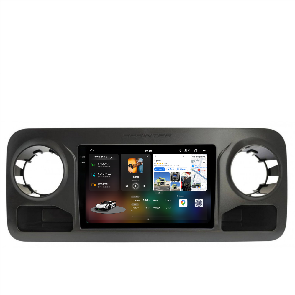 Navigatie Mercedes Sprinter (2018-2022), Android, Ecran 10 inch 2K, 12GB RAM 256GB, 8-core [1]