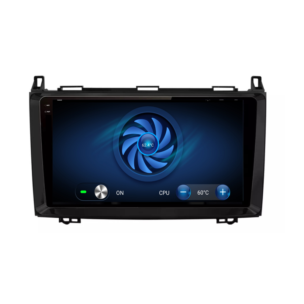 Navigatie Mercedes Sprinter, Vito, B200, A180 clasa A w169, clasa B w245, w209, viano, vw crafter, Android 13,Ecran 2K, 8GB RAM 256GB, Octa Core, carplay /android auto [6]