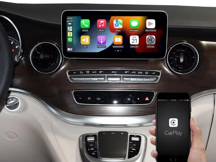 Navigatie Mercedes V-Class W447 (2014-2018), Android, Ecran 10.25, 4GB 64GB, NTG 5.0 [3]