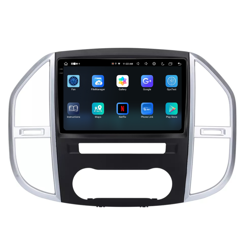Navigatie Mercedes Vito W447 (2014 - 2021), Android, Ecran 10 inch, 8GB RAM 256GB, 8-core [4]