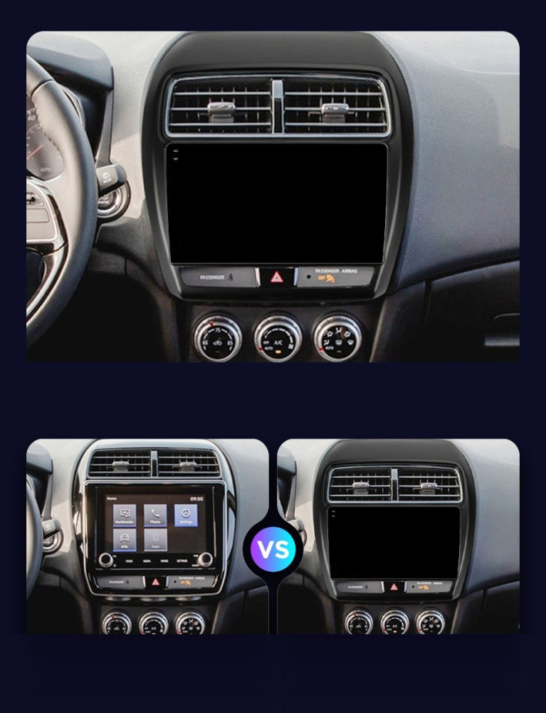 Navigatie Mitsubishi ASX 2 (2016-2019), Ecran 10 inch, 4GB RAM 64GB, 8-core [6]