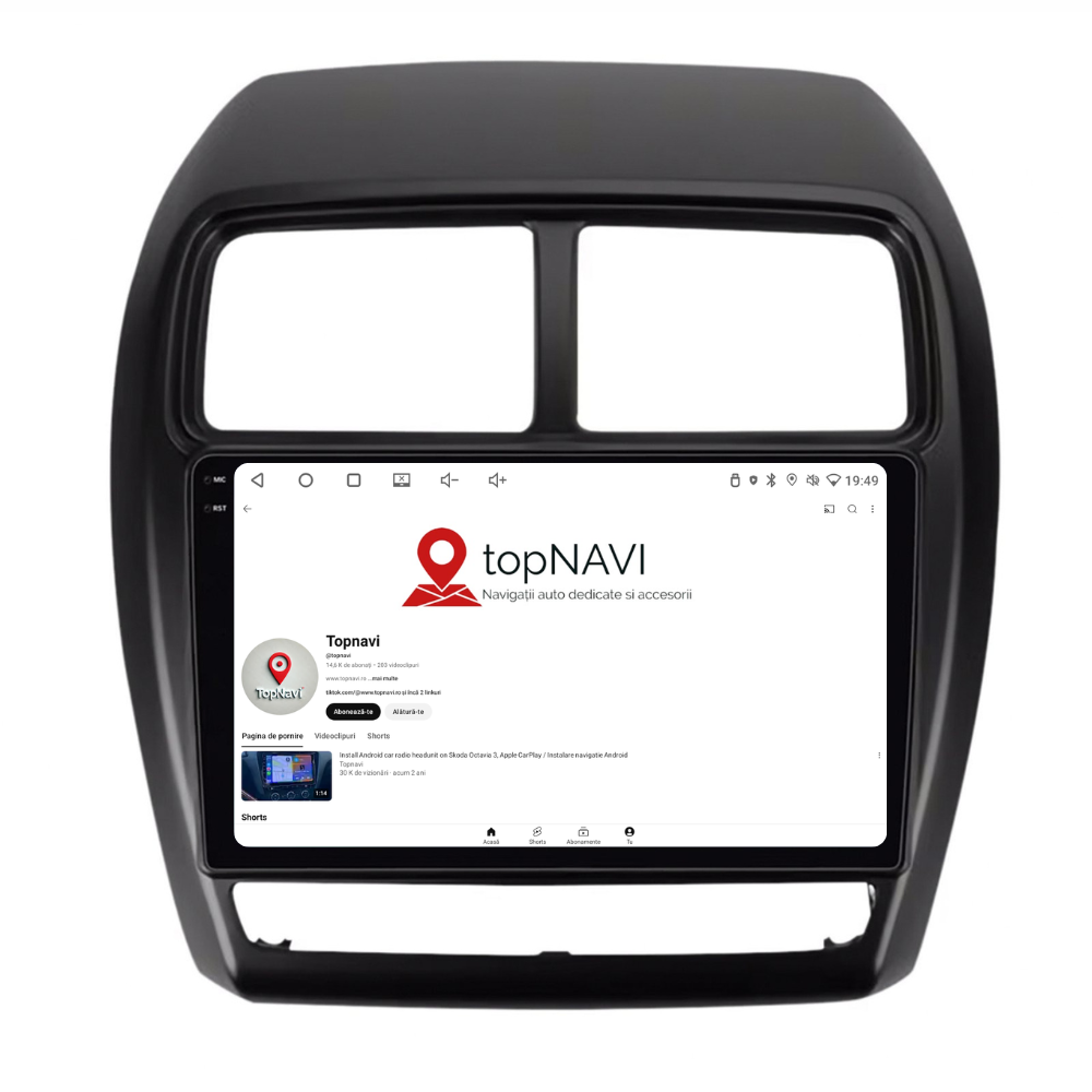 Navigatie Mitsubishi ASX 2 (2016-2019), Ecran 10 inch, 6GB RAM 128GB, 8-core [3]