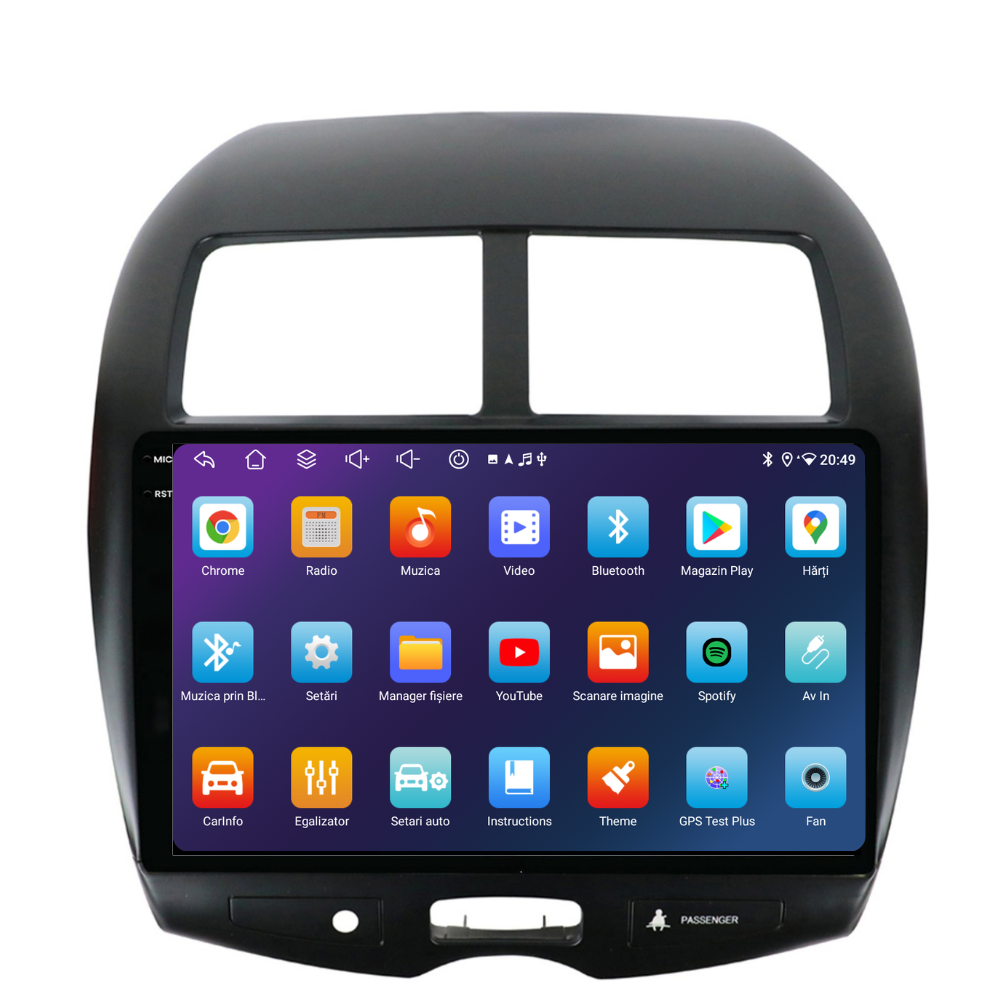 Navigatie Mitsubishi ASX (2010-2015), Ecran 10 inch, 6GB RAM 128GB, 8-core [4]