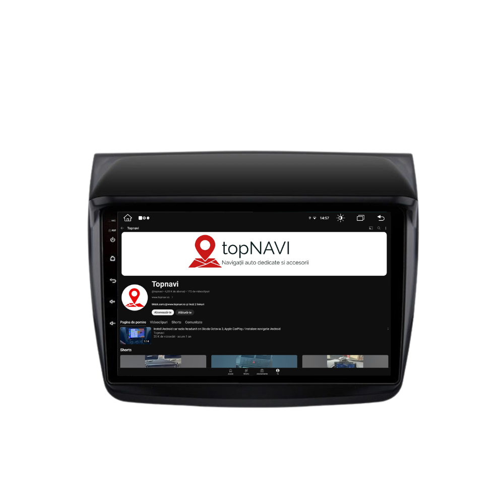 Navigatie Mitsubishi L200 (2008-2016), Ecran 9 inch, 1GB RAM 32GB [2]