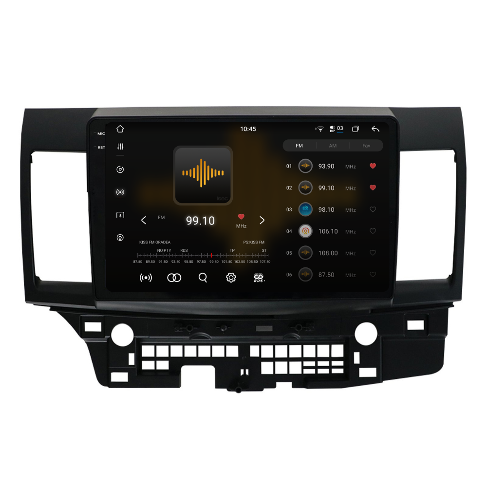 Navigatie Mitsubishi Lancer (2007-2013), Ecran 10 inch 2K, 12GB RAM 256GB, 8-core [3]