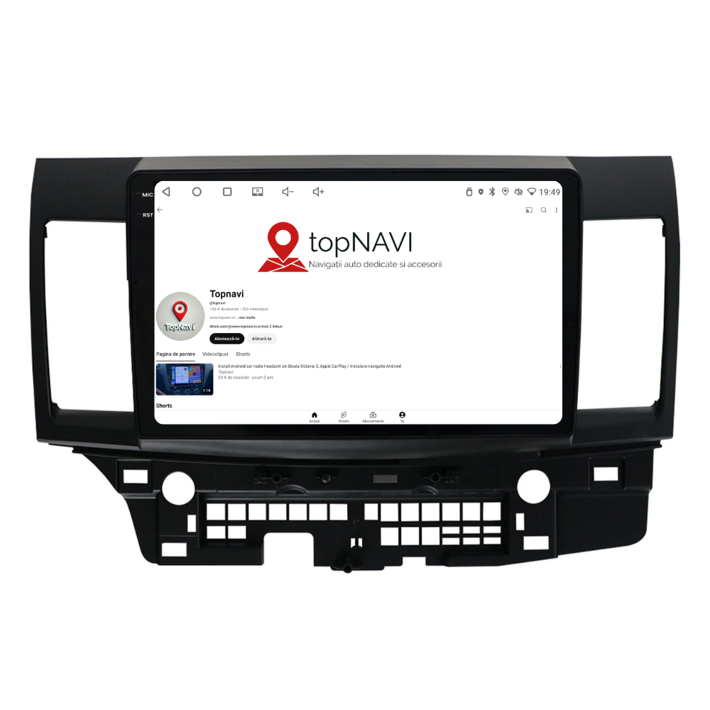 Navigatie Mitsubishi Lancer (2007-2013), Ecran 10 inch, 4GB RAM 64GB, 8-core [5]