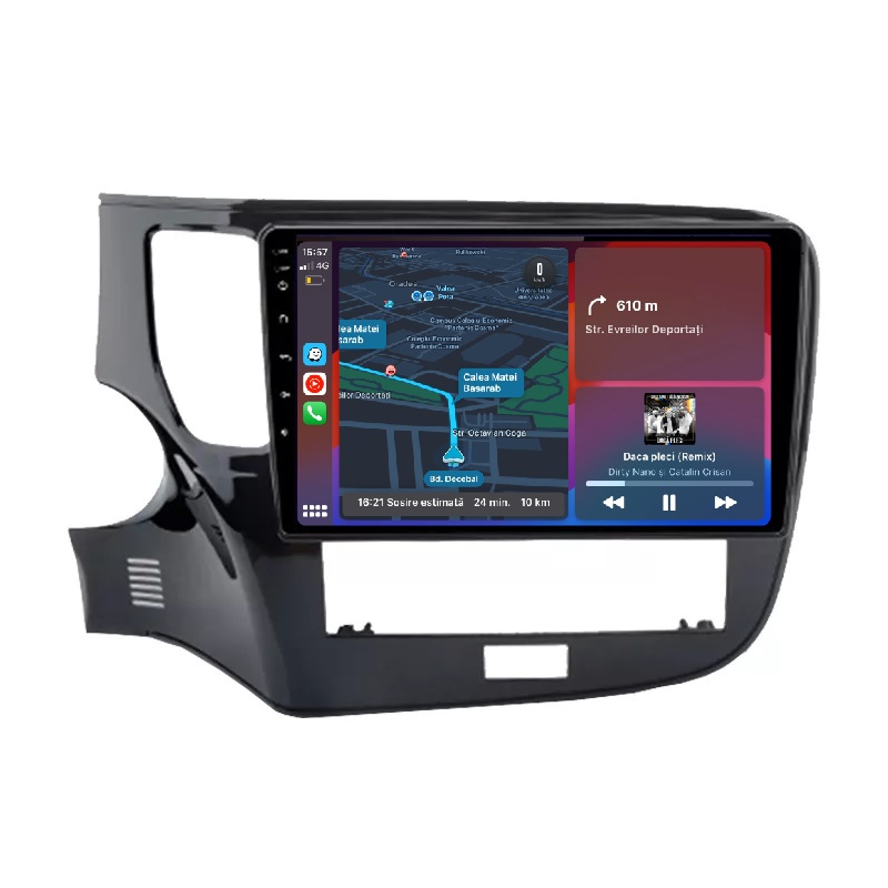 Navigatie Mitsubishi Outlander (2013-2022), Ecran 10 inch, 1GB RAM 32GB [1]