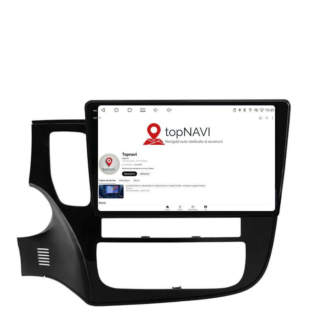 Navigatie Mitsubishi Outlander (2013-2022), Ecran 10 inch, 6GB RAM 128GB, 8-core [4]