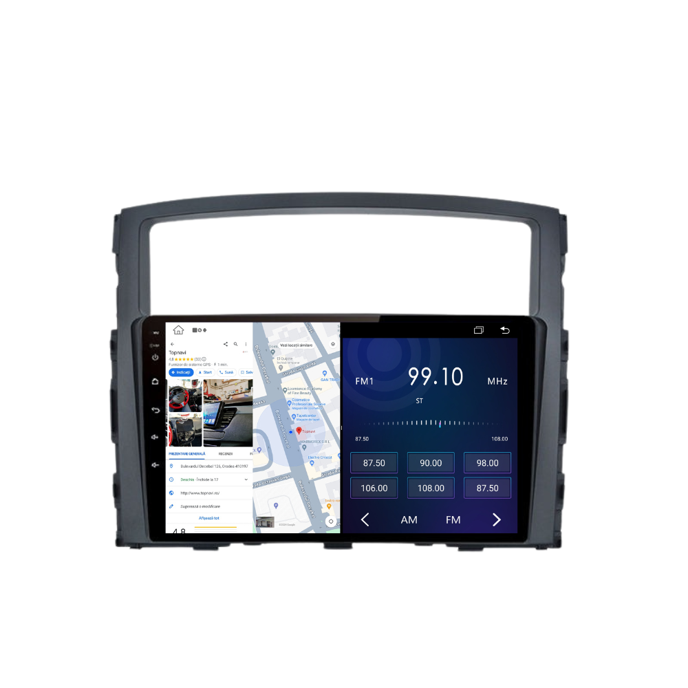 Navigatie Mitsubishi Pajero (2006-2013), Ecran 9 inch, 1GB RAM 32GB [2]