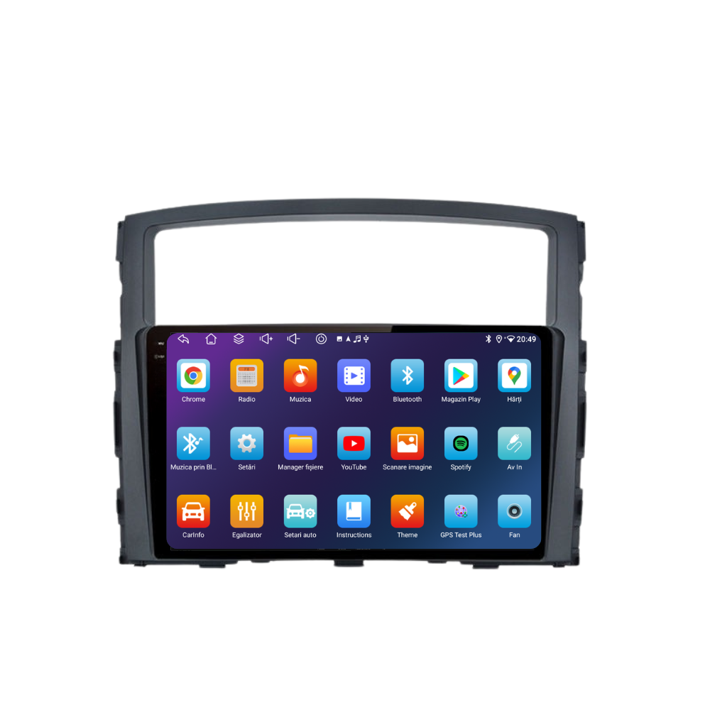 Navigatie Mitsubishi Pajero (2006-2013), Ecran 9 inch, 4GB RAM 64GB, 8-core [5]