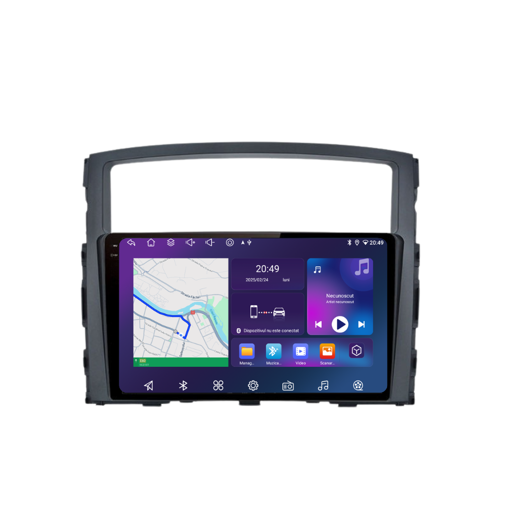 Navigatie Mitsubishi Pajero (2006-2013), Ecran 9 inch, 4GB RAM 64GB, 8-core [6]