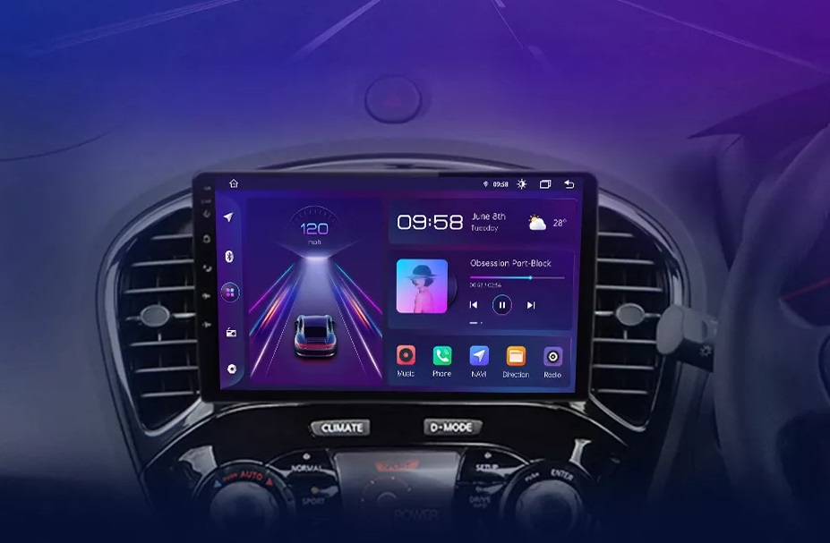 Navigatie Nissan Juke (2010-2015), Ecran 9 inch, 1GB RAM 32GB [4]