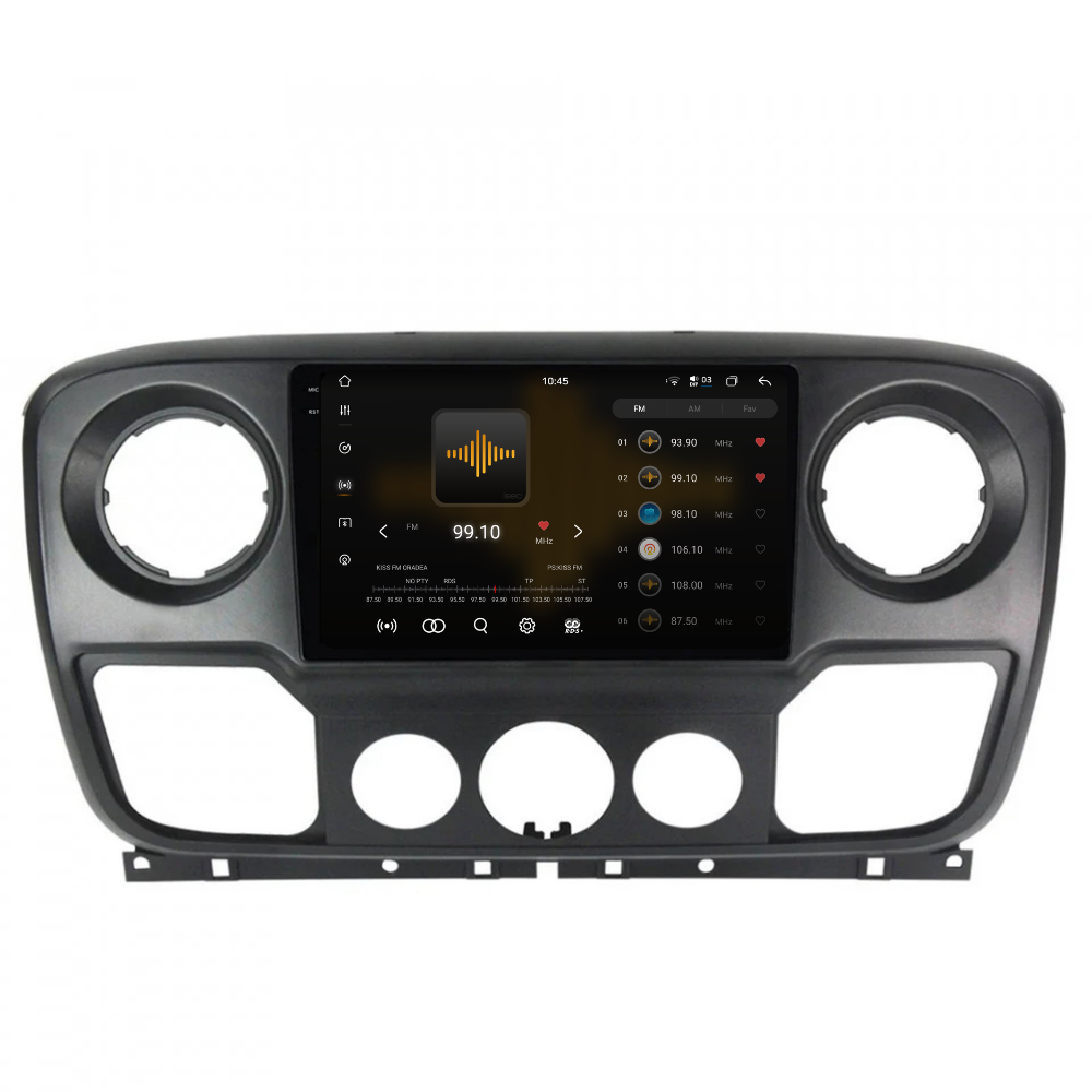 Navigatie Nissan NV400 (2010-2020), Ecran 10 inch 2K, 12GB RAM 256GB, 8-core [2]