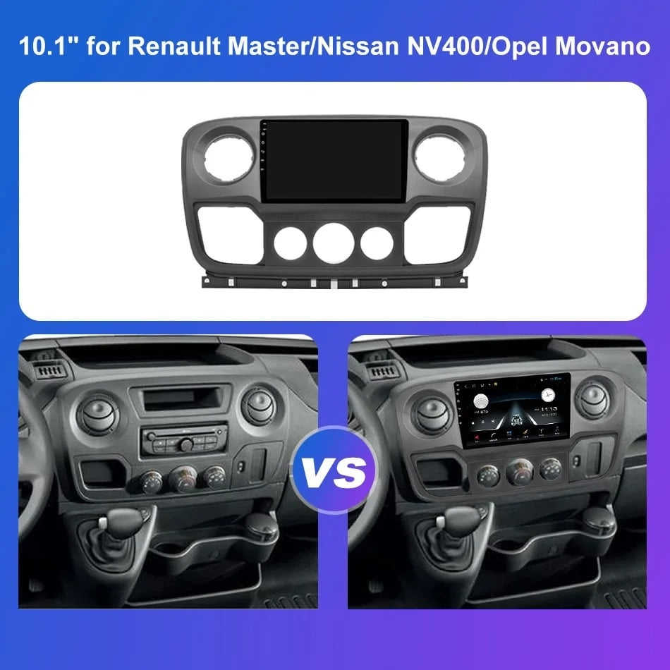 Navigatie Nissan NV400 (2010-2020), Ecran 2K, 8GB RAM 256GB, 8-core [3]