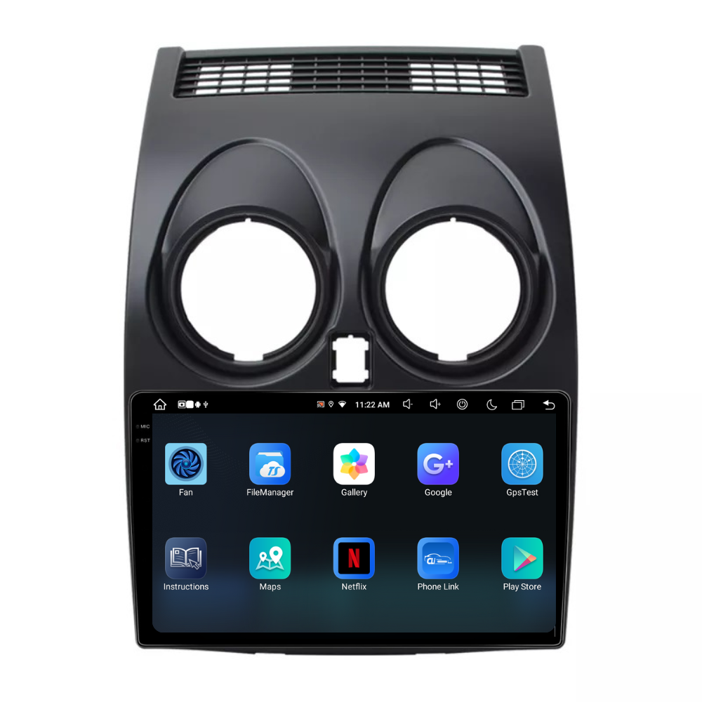 Navigatie Nissan Qashqai J10 (2006-2013), Ecran 9 inch, 8GB RAM 256GB, 8-core [4]