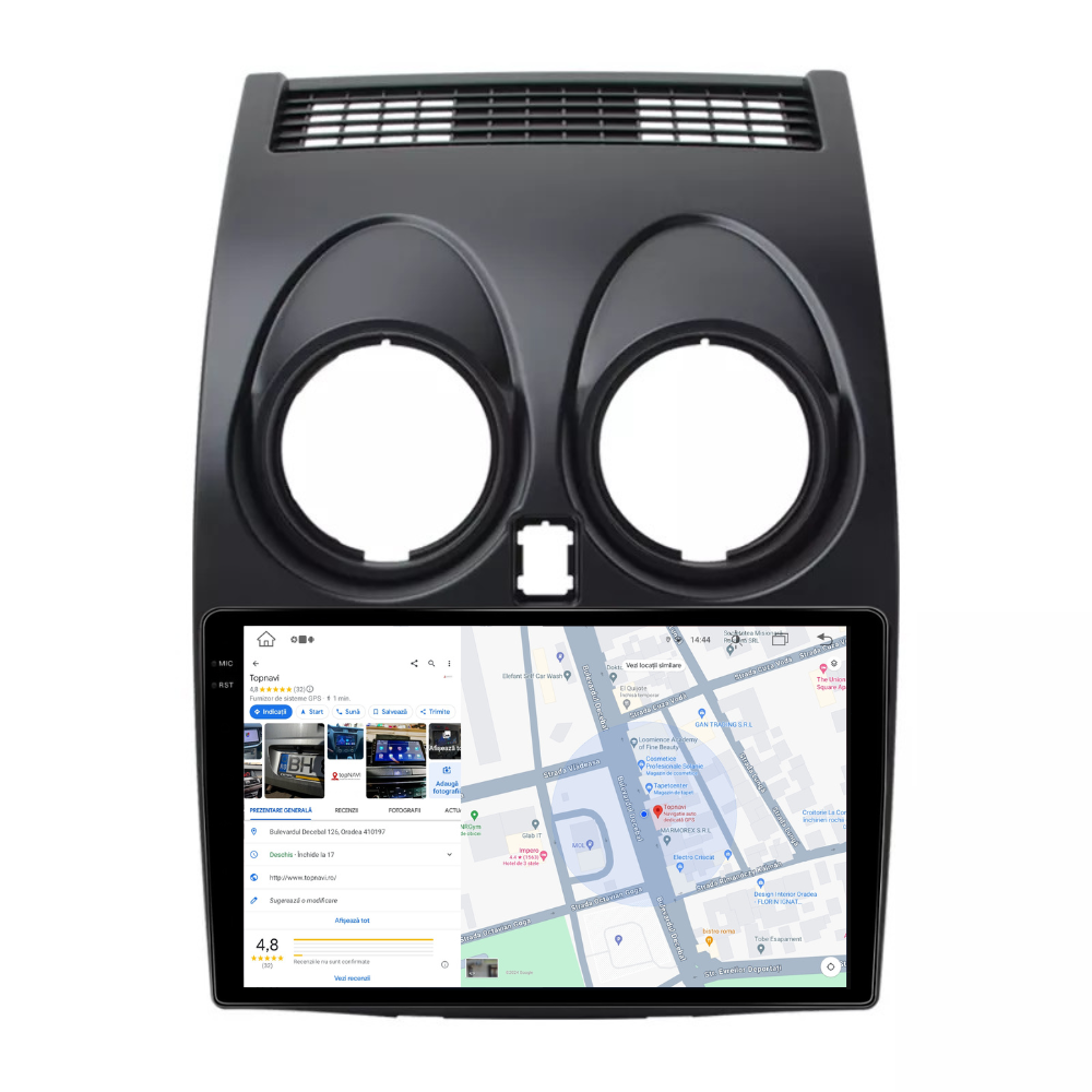 Navigatie Nissan qashqai J10 (2006-2014), Android 13,Ecran 2K, 8GB RAM 256GB, Octa Core, carplay /android auto [10]