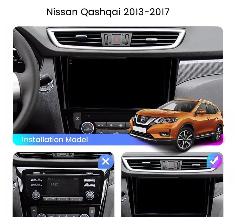 Navigatie Nissan Qashqai J11 2013-2017, Ecran 2K, 8GB RAM 256GB, 8-core [2]