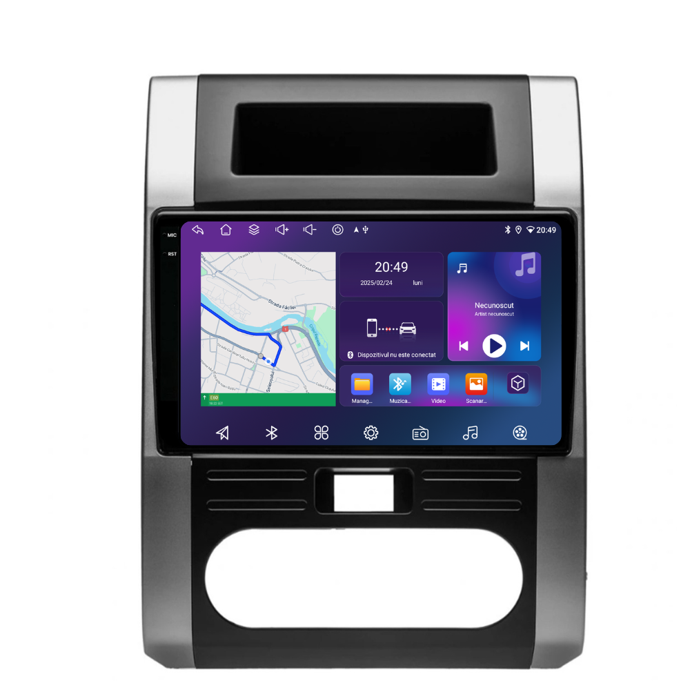Navigatie Nissan X-Trail (2007-2014), Ecran 10 inch, 6GB RAM 128GB, 8-core [1]